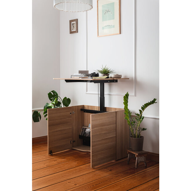 Höhenverstellbarer Home Office Schreibtisch - 100 cm breit