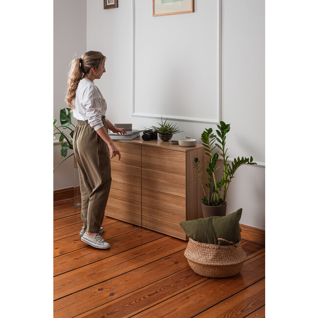 Höhenverstellbarer Home Office Schreibtisch - 100 cm breit