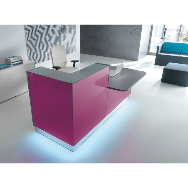 Empfangstheke London - Gerade Theke 86 cm