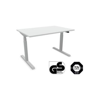 Elektrisch Höhenverstellbarer Schreibtisch , 120 cm breit - 80 cm tief