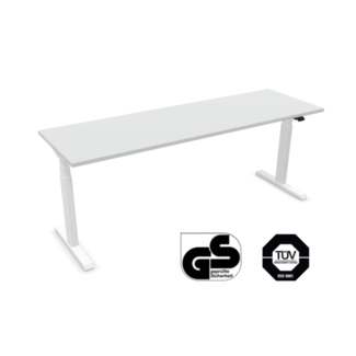 Elektrisch Höhenverstellbarer Schreibtisch , 180 cm breit - 60 cm tief