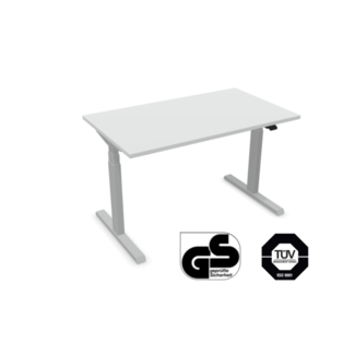 Elektrisch Höhenverstellbarer Schreibtisch , 130 cm breit - 70 cm tief