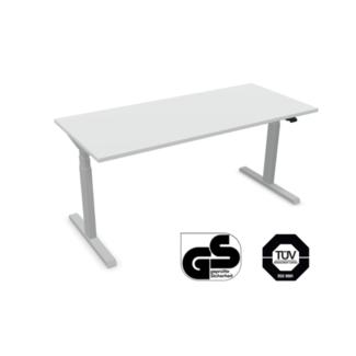 Elektrisch Höhenverstellbarer Schreibtisch , 160 cm breit - 70 cm tief