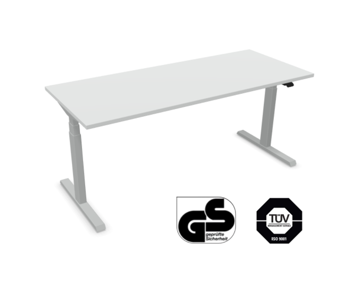 Höhenverstellbarer Schreibtisch 170 × 70 cm – elektrisch