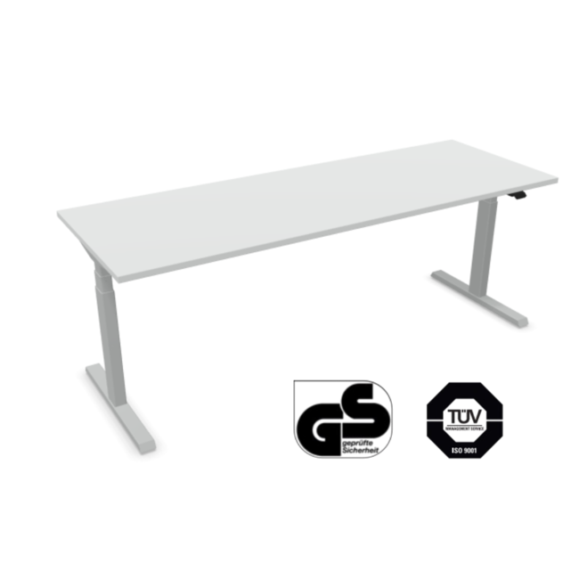 Elektrisch Höhenverstellbarer Schreibtisch , 200 cm breit - 70 cm tief
