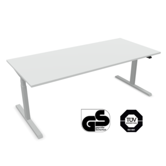 Elektrisch Höhenverstellbarer Schreibtisch , 200 cm breit - 90 cm tief