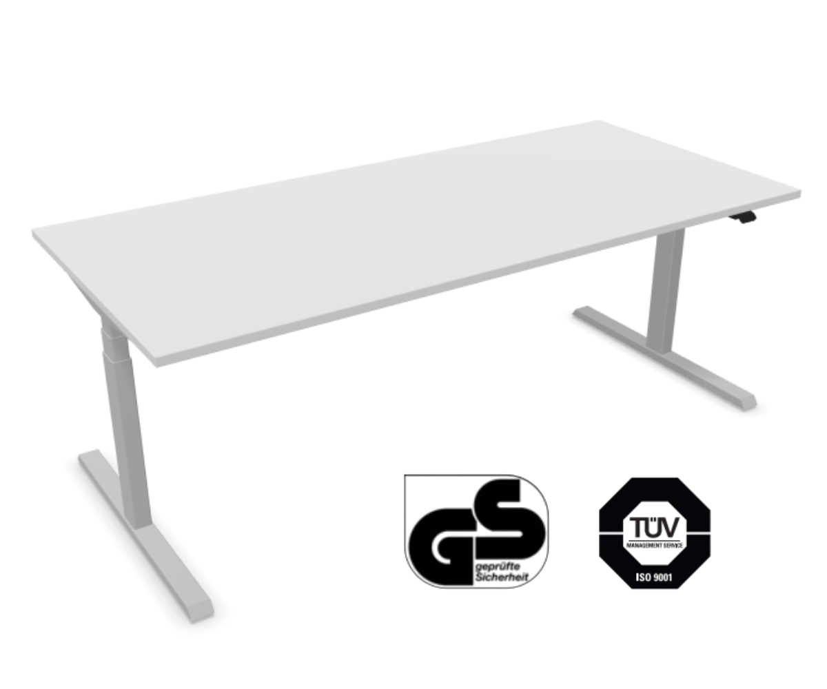 Höhenverstellbarer Schreibtisch 200 × 90 cm – elektrisch