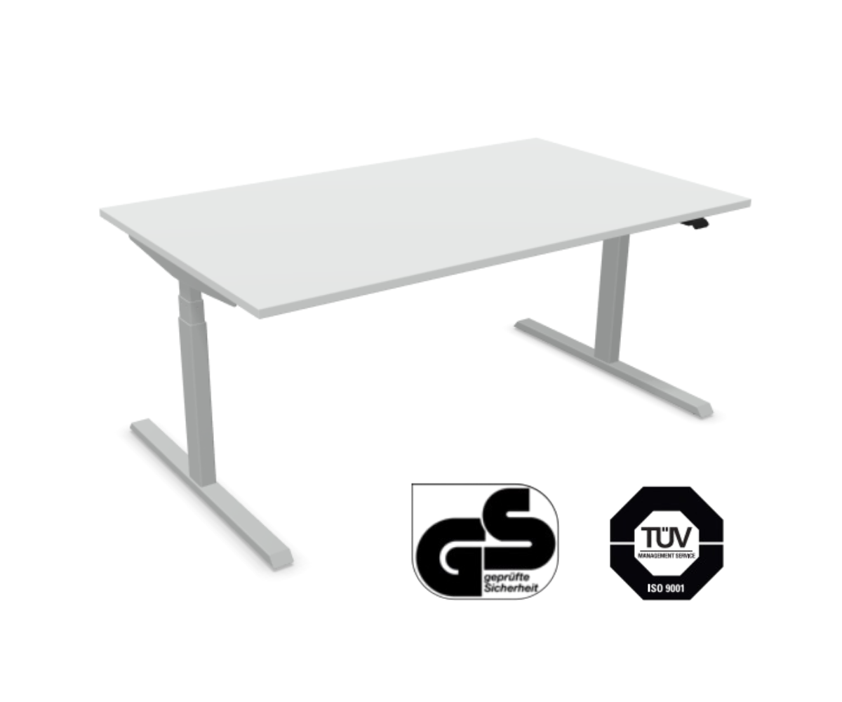 Höhenverstellbarer Schreibtisch 170 × 100 cm – elektrisch
