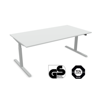 Elektrisch Höhenverstellbarer Schreibtisch , 190 cm breit -100 cm tief