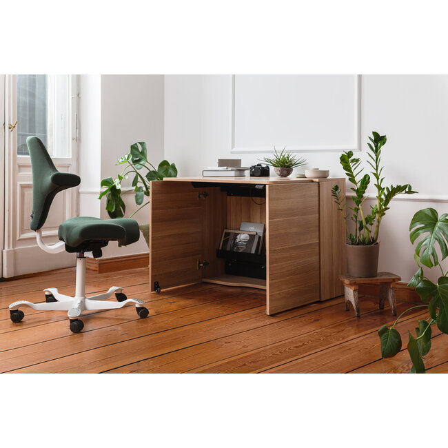 Höhenverstellbarer Home Office Schreibtisch - 120 cm breit