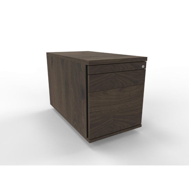 Rollcontainer 80 cm tief, abschließbar - mit Hängeregister