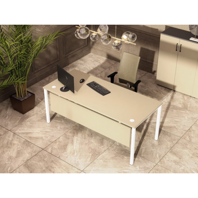 Schreibtisch 70 cm tief – Breiten: 120 bis 160 cm | SmartLine  K