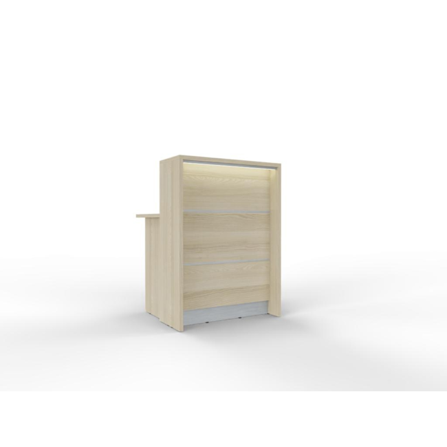 Empfangstheke AS-Line 80 cm – frei konfigurierbar in 17 Dekoren