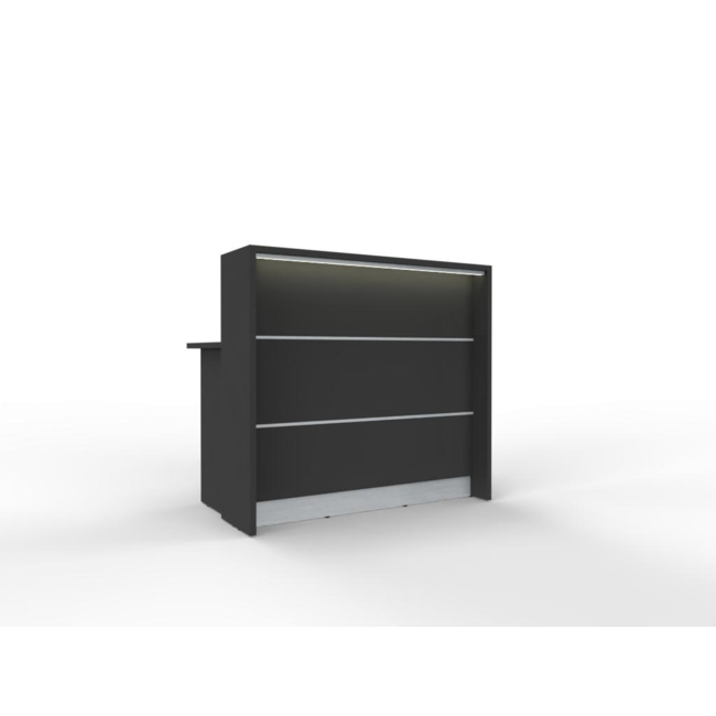 Empfangstheke AS-Line 120 cm – frei konfigurierbar in 17 Dekoren