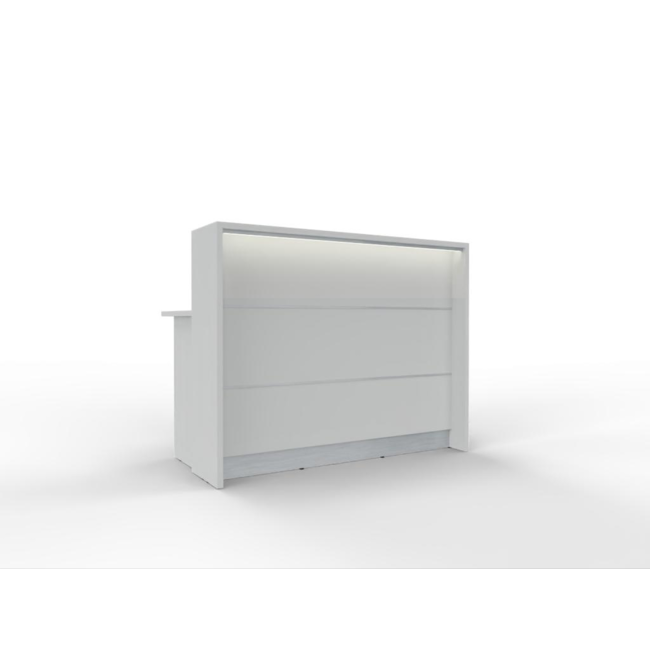 Empfangstheke AS-Line 140 cm – frei konfigurierbar in 17 Dekoren