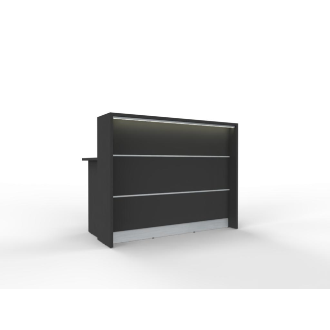 Empfangstheke AS-Line 140 cm – frei konfigurierbar in 17 Dekoren