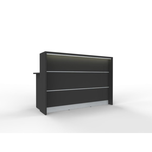 Empfangstheke AS-Line 160 cm – frei konfigurierbar in 17 Dekoren