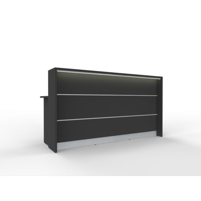 Empfangstheke AS-Line 200 cm – frei konfigurierbar in 17 Dekoren