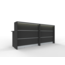Empfangstheke AS-Line 240 cm breit – konfigurierbar in 17 Dekoren, optional mit LED