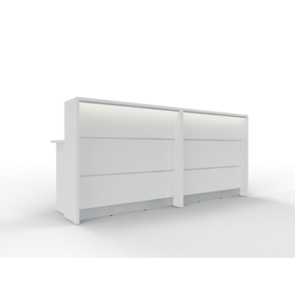 Empfangstheke AS-Line, 240 cm breit