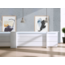 Empfangstheke AS-Line 240 cm breit – konfigurierbar in 17 Dekoren, optional mit LED