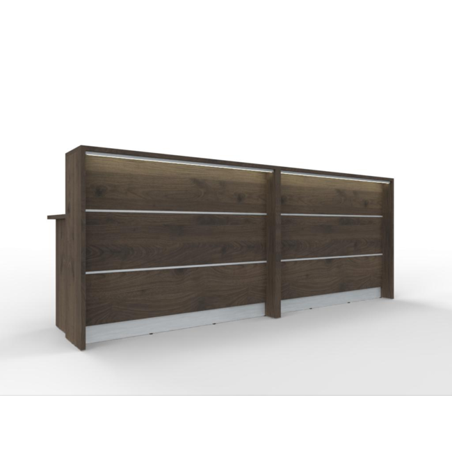 Empfangstheke AS-Line, 280 cm breit