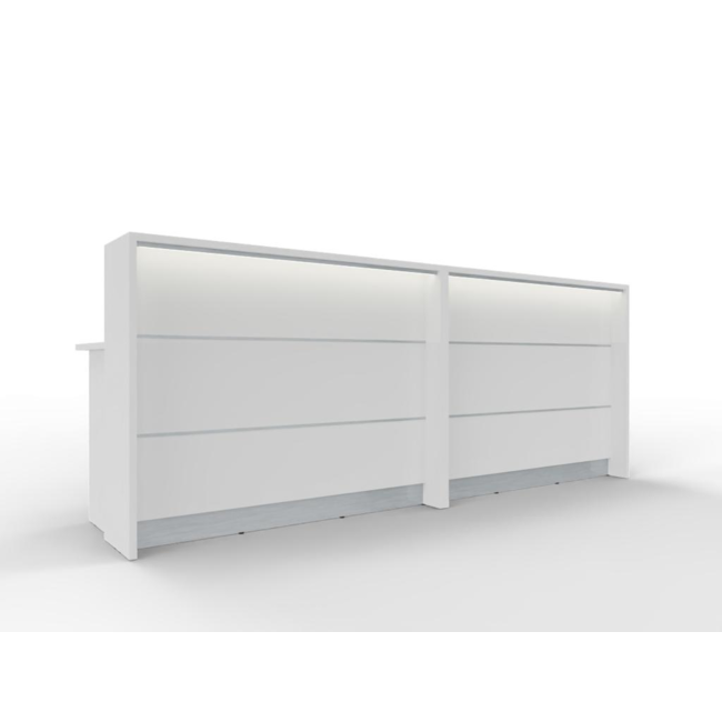 Empfangstheke AS-Line, 280 cm breit