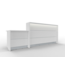 Empfangstheke AS-Line 280 cm mit Beraterplatz – gerade, konfigurierbar