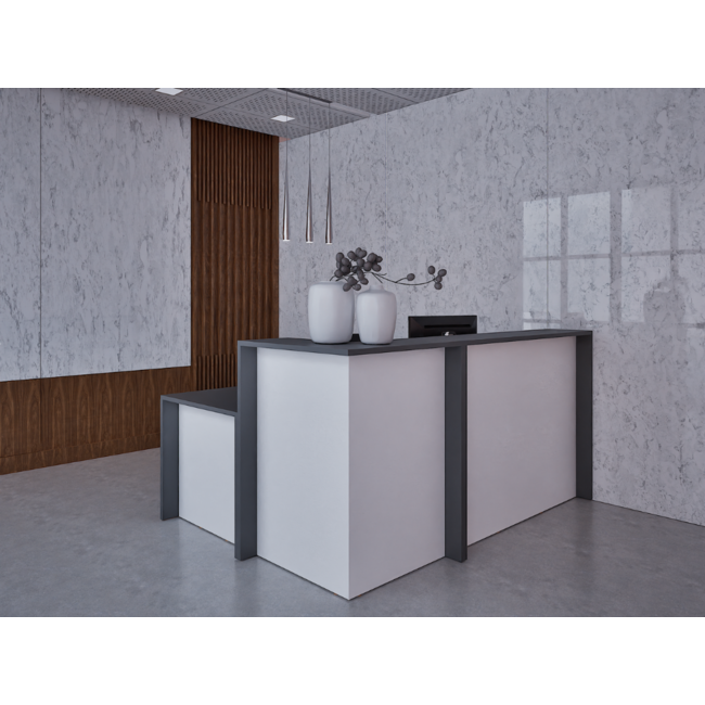 Ecktheke AS-Line mit Beraterplatz 160 x 160 cm