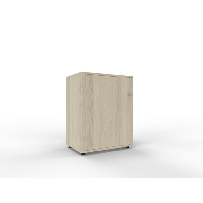 Hochwertiger Drehtürenschrank mit 2 Ordnerhöhen, 60 cm breit, variable Tiefe (42–60 cm)