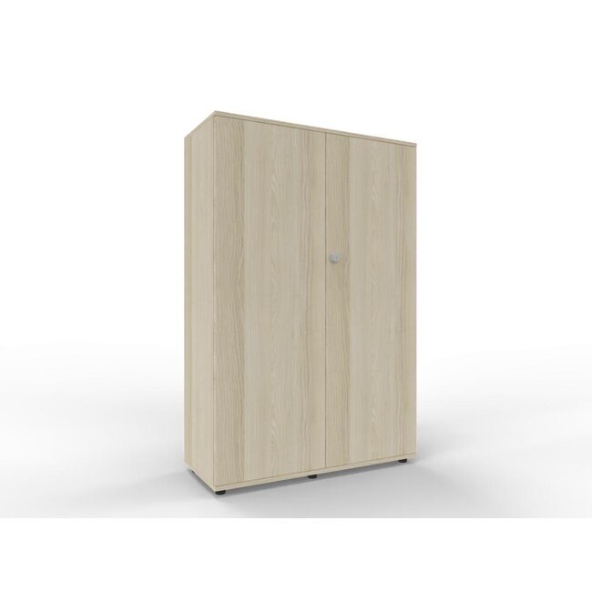 Hochwertiger Drehtürenschrank mit 4 Ordnerhöhen, 100 cm breit , variable Tiefe (42–60 cm)