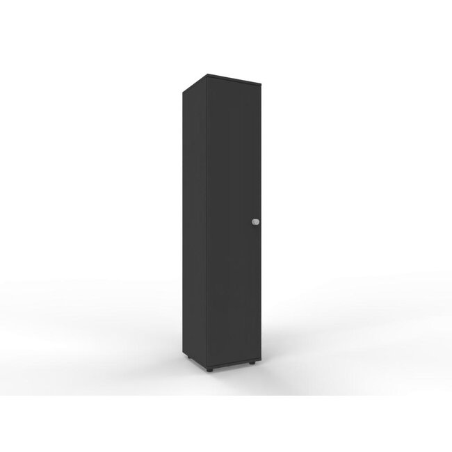 Hochwertiger Drehtürenschrank mit 5 Ordnerhöhen, 40 cm breit, variable Tiefe (42–60 cm)