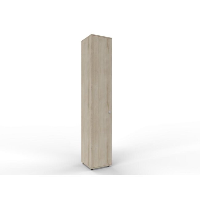 Hochwertiger Drehtürenschrank mit 6 Ordnerhöhen, 40 cm breit, variable Tiefe (42–60 cm)