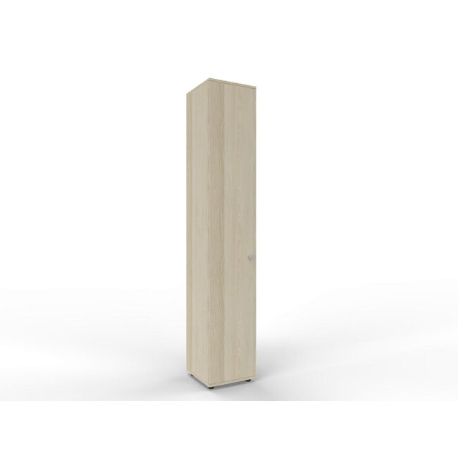 Hochwertiger Drehtürenschrank mit 6 Ordnerhöhen, 40 cm breit, variable Tiefe (42–60 cm)