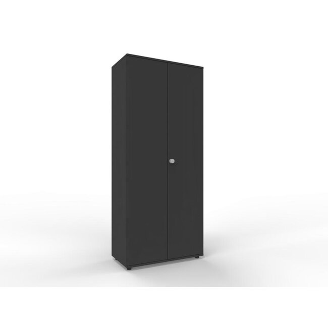 Hochwertiger Drehtürenschrank mit 5 Ordnerhöhen, 80 cm breit, variable Tiefe (42–60 cm)