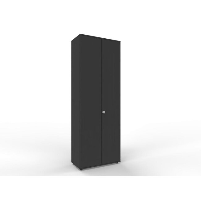 Hochwertiger Drehtürenschrank mit 6 Ordnerhöhen, 80 cm breit, variable Tiefe (42–60 cm)