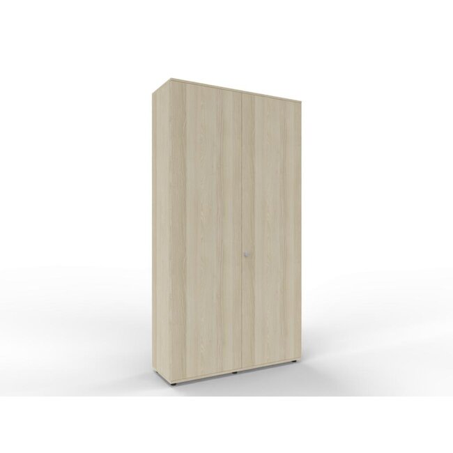 Hochwertiger Drehtürenschrank mit 6 Ordnerhöhen, 120 cm breit, variable Tiefe (42–60 cm)