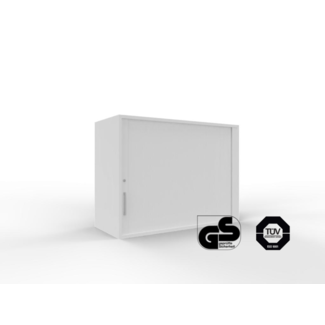 Aufsatzschrank mit Rollladen in 2 OH - 100 cm breit