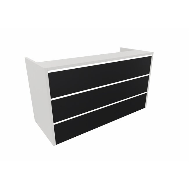 Tresta 200 cm – Repräsentativer Empfangstresen konfigurierbar
