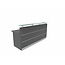 Perfect 200 cm – Empfangstheke mit Glasaufsatz, konfigurierbar