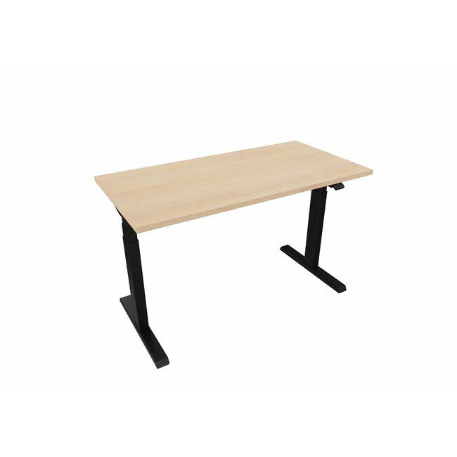 Elektrisch Höhenverstellbarer Schreibtisch , 120 cm breit - 60 cm tief