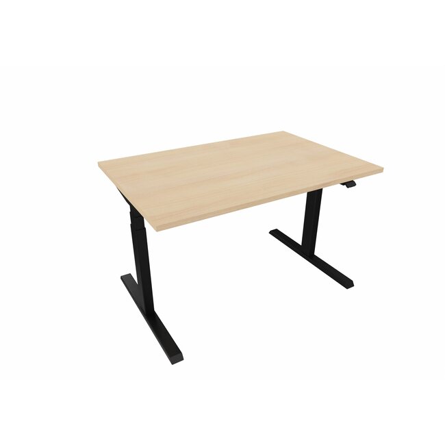 Elektrisch Höhenverstellbarer Schreibtisch , 120 cm breit - 80 cm tief