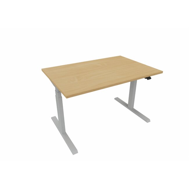 Elektrisch Höhenverstellbarer Schreibtisch , 120 cm breit - 80 cm tief