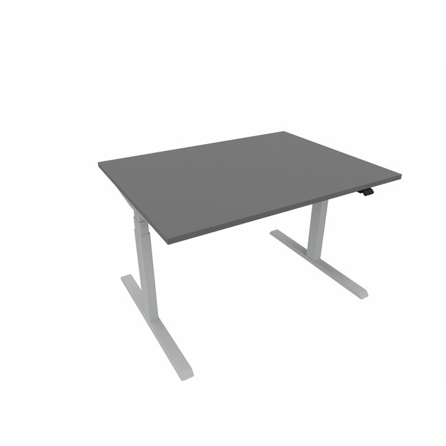 Elektrisch Höhenverstellbarer Schreibtisch , 120 cm breit - 90 cm tief