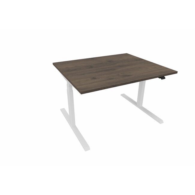 Elektrisch Höhenverstellbarer Schreibtisch , 120 cm breit - 100 cm tief