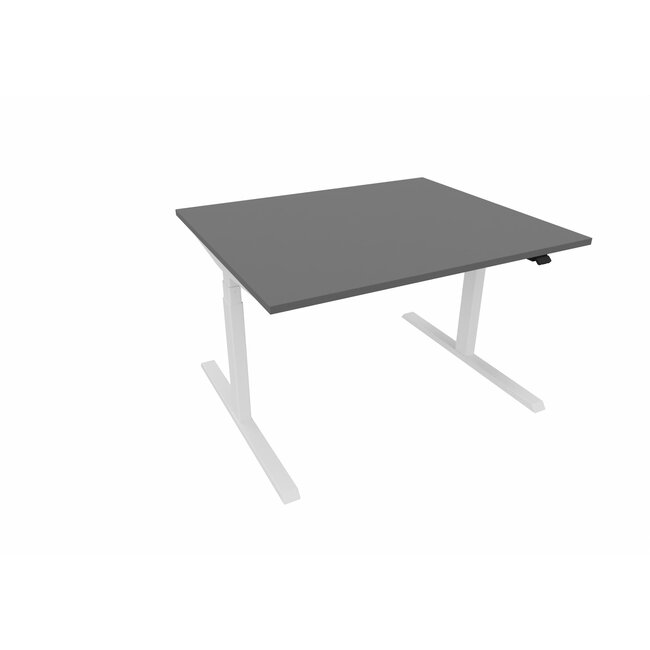 Elektrisch Höhenverstellbarer Schreibtisch , 120 cm breit - 100 cm tief