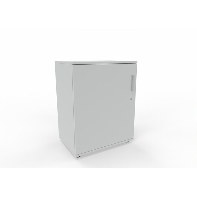 Hochwertiger Drehtürenschrank mit 2 Ordnerhöhen, 60 cm breit, variable Tiefe (42–60 cm)