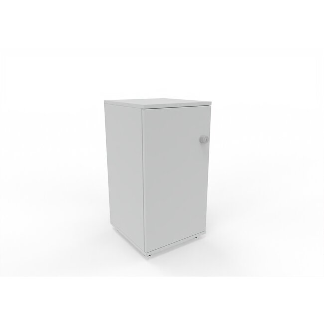 Hochwertiger Drehtürenschrank mit 2 Ordnerhöhen, 40 cm breit, variable Tiefe (42–60 cm)