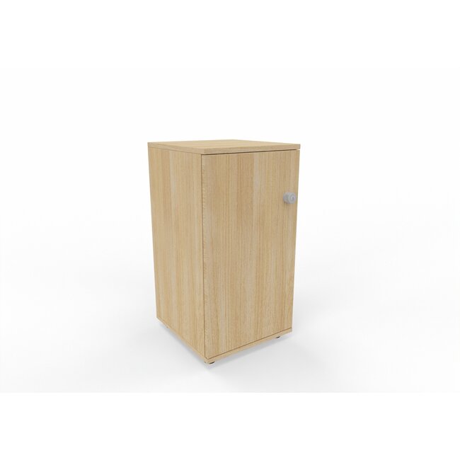 Hochwertiger Drehtürenschrank mit 2 Ordnerhöhen, 40 cm breit, variable Tiefe (42–60 cm)