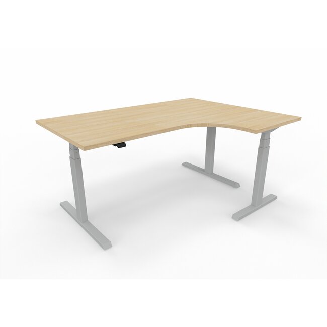 Eckschreibtisch Elektrisch höhenverstellbar, 160 x 120 cm
